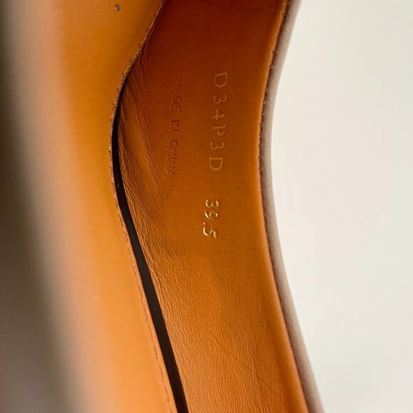 Geox Respira Spectator Pump Wedge Heels, Black/Tan Leather, Size 9.5 - Picture 9 of 10